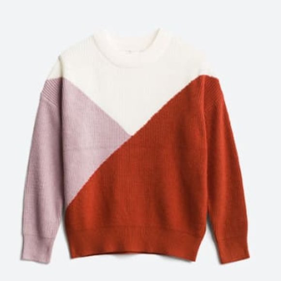 Sophie Rue Sweaters - SOPHIE RUE,  Karmiti Diagonal Colorblock Pullover